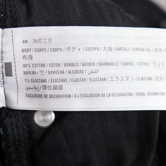 NWT Abercrombie & Fitch The Ankle Straight Ultra High Rise size 12/31 - Picture 7 of 7